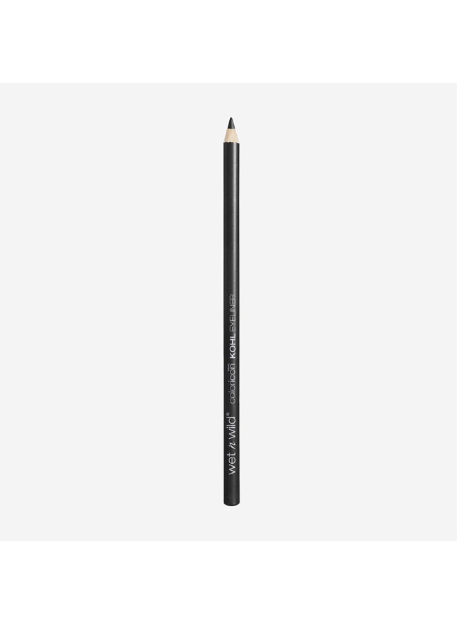 Wet N Wild Color Icon Kohl Liner Pencil 601A Baby's Got Black - Image 1