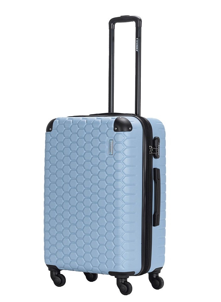 Stargold 4 Pack Of Hardside Spinner Number Locked Luggage Trolley  - Image 2