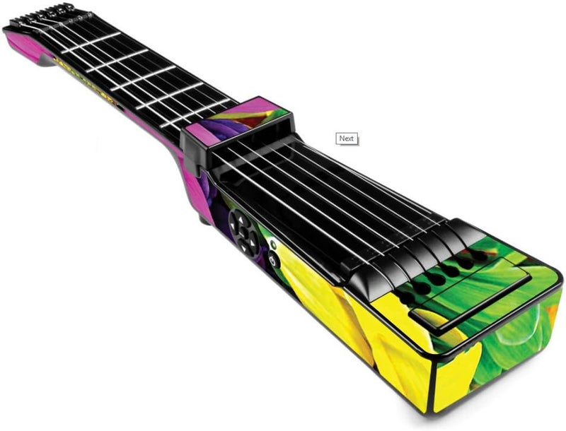 غطاء MightySkins متوافق مع Jamstik+ الجيتار الذكي المحمول - زهور ملونة | واقي، متين، وفريد من نوعه | سهل التطبيق، الإزالة، وتغيير الأنماط | مصنوع في الولايات المتحدة الأمريكية