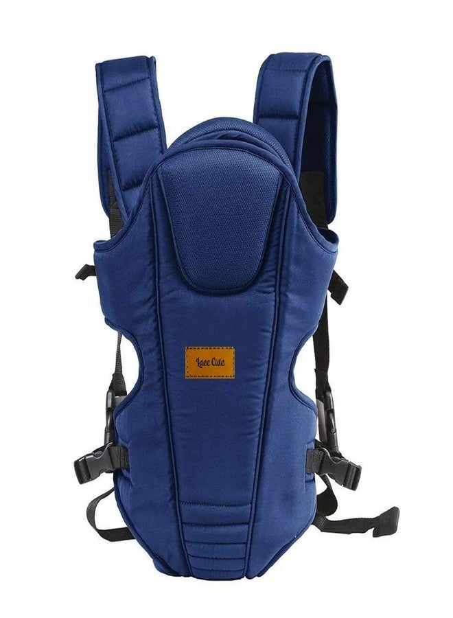Laee cute 3 in 1 Adjustable Baby Carrier Kangaroo Head Support Safety Belt Sling Backpack Baby Carrier (Full Blue) - Image 2