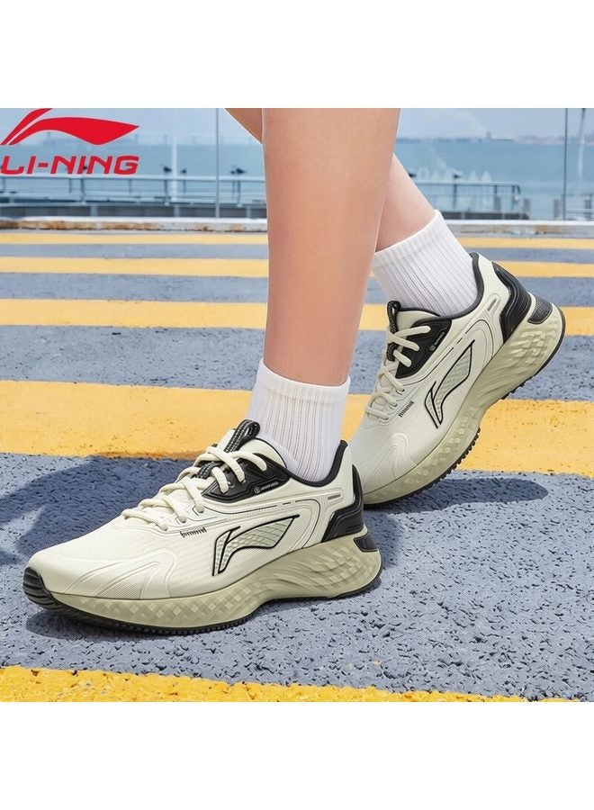 Li-Ning أحذية رياضية كاجوال خارجية للرجال من لي-نينغ خفيفة الوزن وقابلة للتنفس ومتينة ومتعددة الاستخدامات بأسلوب كرة السلة بنعل مطاطي - Image 1