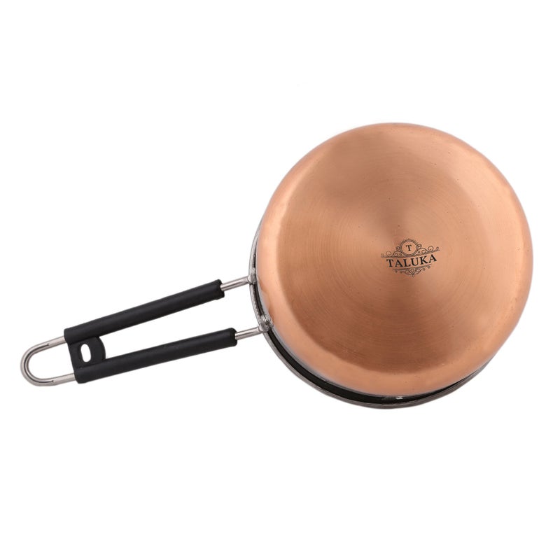 Taluka (7" x 3.12" Inches) Stainless Steel Copper Bottom Saucepan for Cooking Purpose Capacity 1.5 Litre - Image 2