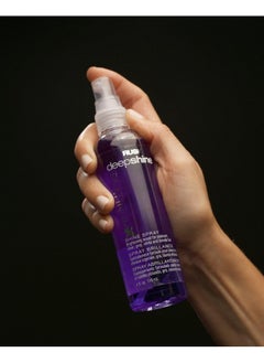 راسك بخاخ RUSK Deepshine PlatinumX Shine Spray، 4 أونصة، يمنح لمعانًا متألقًا ويتناسب جيدًا مع التصفيف الحراري للحصول على لمسة نهائية لامعة  - Image 2