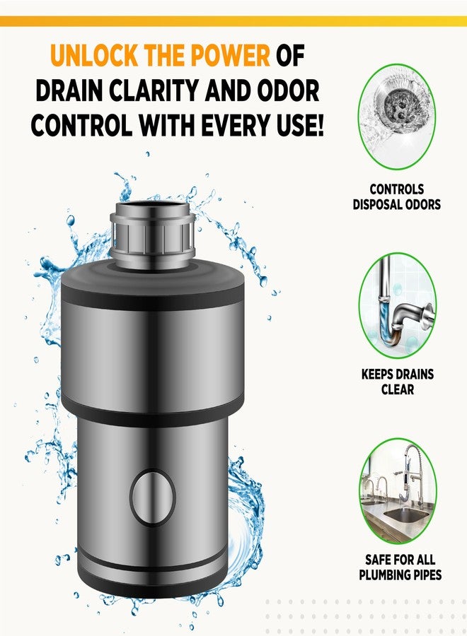 Instant Power Professional Disposal and Drain Cleaner - Keeps all Drains Clear and Running, Cleans and Deodorizes, Safe for Septic Tanks, 1 Gal - Image 2