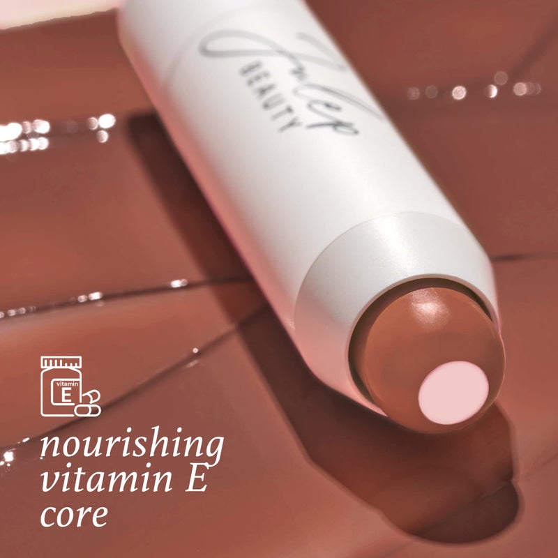 Julep جوليپ بلسم تينت لون الشفاه - خوخ محمص | لون شفاه مرطب مع نواة فيتامين E | لمسة لامعة طبيعية | نباتي وخالي من القسوة - Image 4