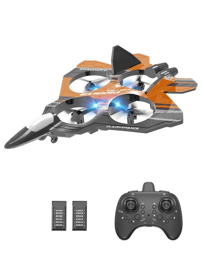 HouDeOS RC طائرة التحكم عن بعد 2.4G التحكم عن بعد طائرة مقاتلة بدون طيار هواية طائرة شراعية طائرة EPP ألعاب من الفوم RC الطائرة بدون طيار الاطفال هدية - Image 1