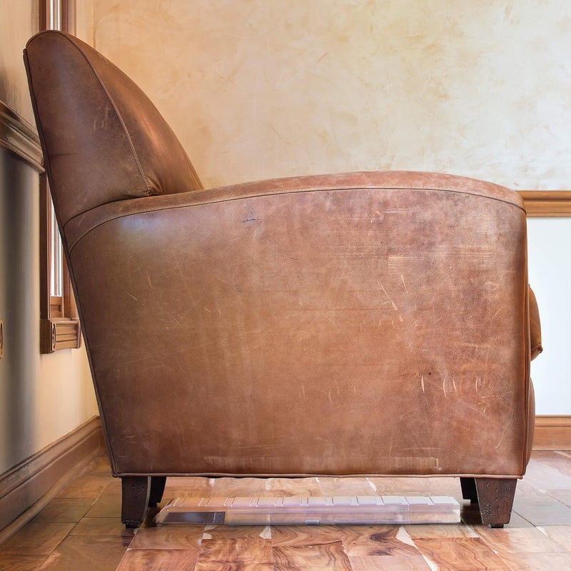 Deflecto موصل هواء الأثاث من ديفليكتو مع مشابك وشريط شامل للاستخدام مع فتحات الأرضية حتى 11 بوصة شفاف UFAD أبيض - Image 4