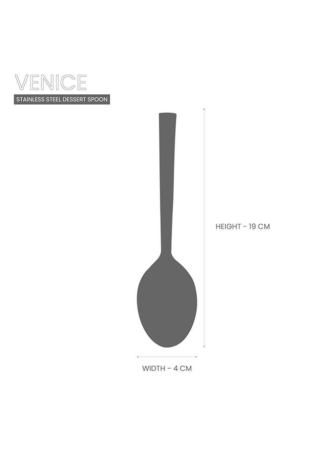 RK S/S Dessert Spoon, Rk0108, 3Pc Pack, Venice - Image 4