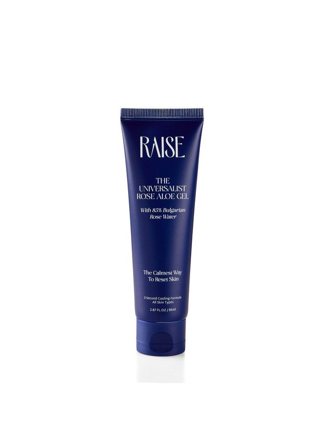Raise Universalist Rose Aloe Vera Gel | Hydrates & Soothes Skin in 3 Seconds | 85% Bulgarian Rose Water, Niacinamide & Hyaluronic acid | Instant Skin Cooling & Brightening | 85ml - Image 1
