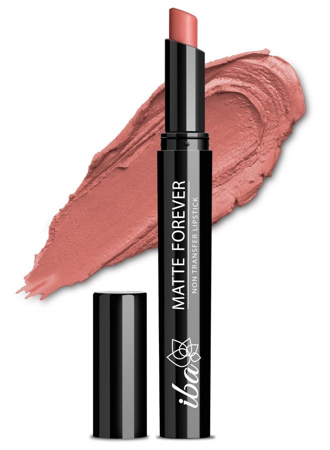 إيبا أحمر شفاه مات فوريفر غير قابل للتغيير للنساء - 04 بيست فريند | لمسة نهائية غير لامعة | عالي التصبغ، مقاوم للتلطخ وخفيف الوزن | غير لزج ولا يسبب الجفاف | مكياج الشفاه | 2G - Image 1