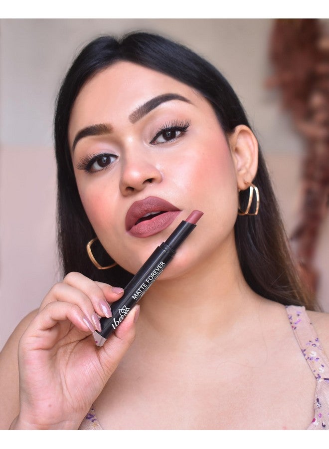 إيبا أحمر شفاه مات فوريفر غير قابل للتغيير للنساء - 04 بيست فريند | لمسة نهائية غير لامعة | عالي التصبغ، مقاوم للتلطخ وخفيف الوزن | غير لزج ولا يسبب الجفاف | مكياج الشفاه | 2G - Image 2