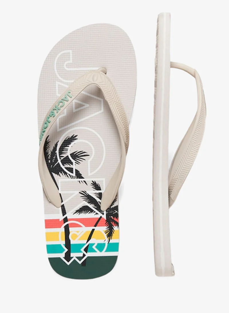 JACK & JONES Printed Flip Flops