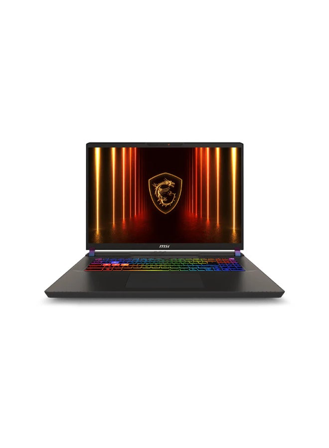 MSI Vector 16 A16 A8WHG Gaming Laptop With 16 Inch QHD Display 240Hz, AMD Ryzen 9 8940HX Processor/64GB RAM DDR5/1TB SSD/  12GB Nvidia GeForce RTX 5070 TI Graphics/Windows 11 Pro + Life Time Office 2024 English Cosmo Gray - Image 1