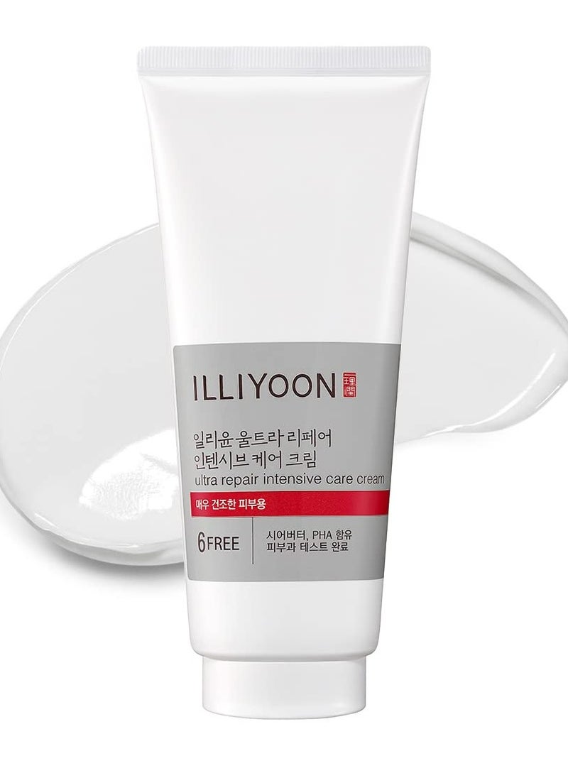illiyoon - Illiyoon Ultra Repair Intensive Care Cream - Moisturizing Lotion for Face and Body, Enhancing Moisture Barrier, Moisturizer for Dry and Sensitive Skin, 6.76 Fl Oz (200ml) - Image 1