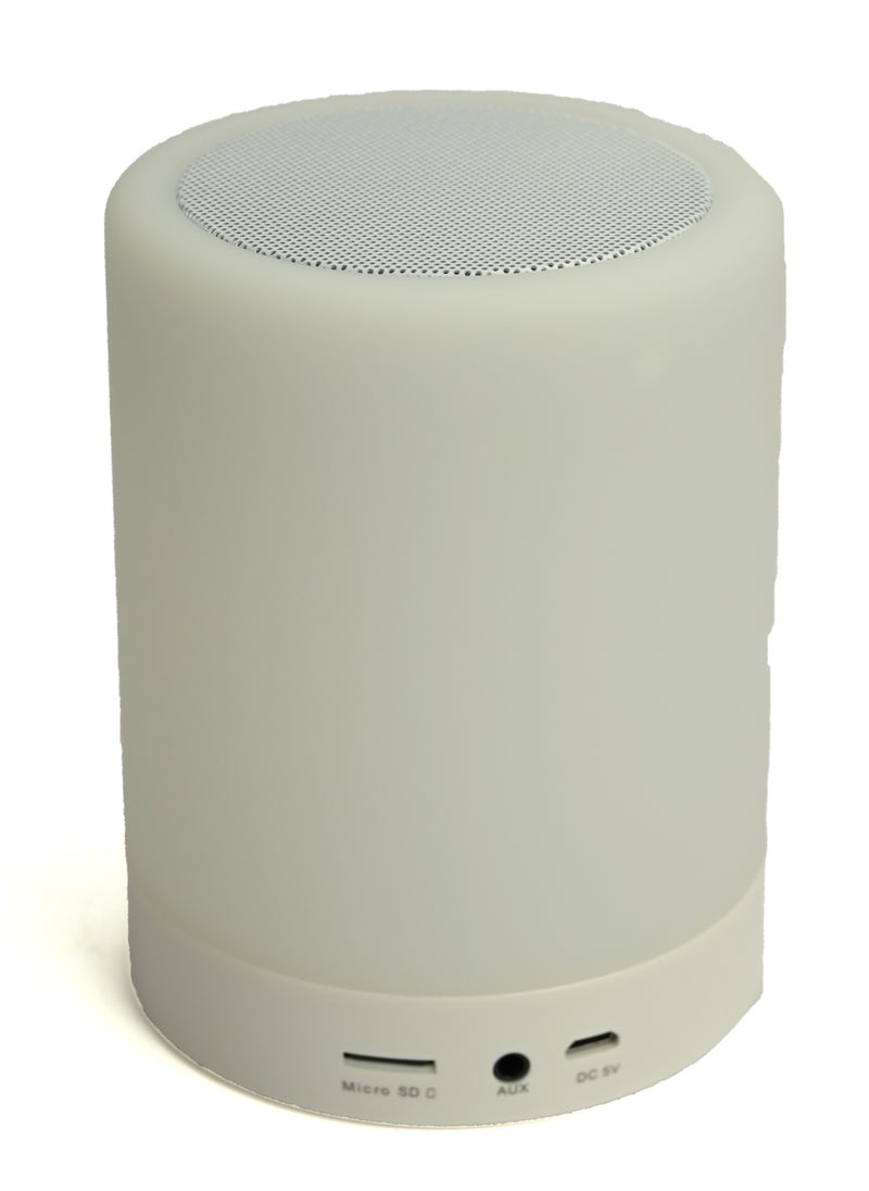 Generic - White Smart Lights, Portable Led Light Quran Smart Touch Led Lamp Bluetooth Speaker With Remote, Rechargeable Full Recitations of Quran - Image 1