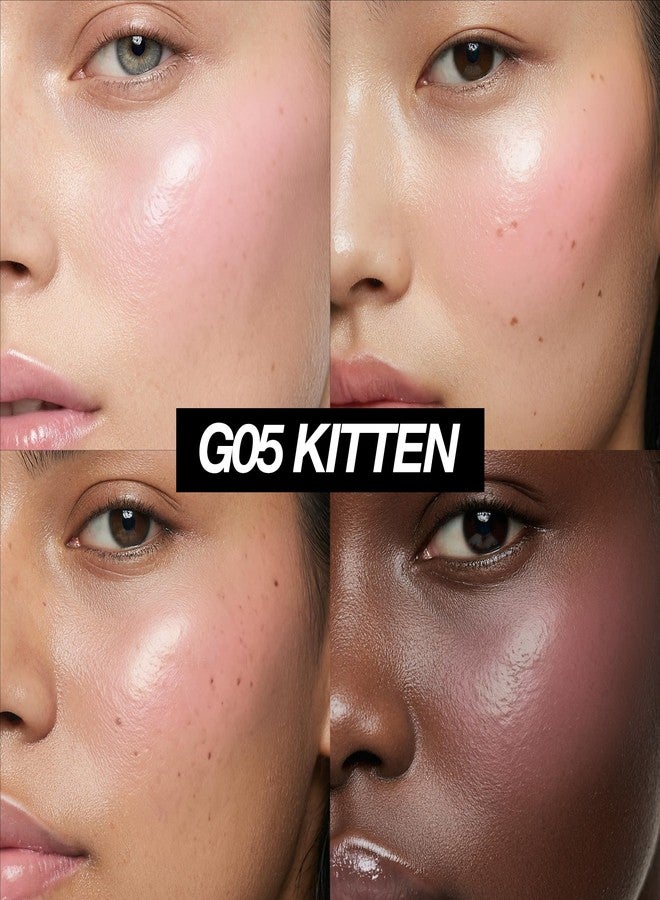VIDIVICI Glow On Liquid Blush for Cheeks, Korean Beauty Buildable Formula, Natural Dewy Flush, Dual-Tip Silicone Applicator, 5g (0.17 Fl Oz) - Kitten - Image 2