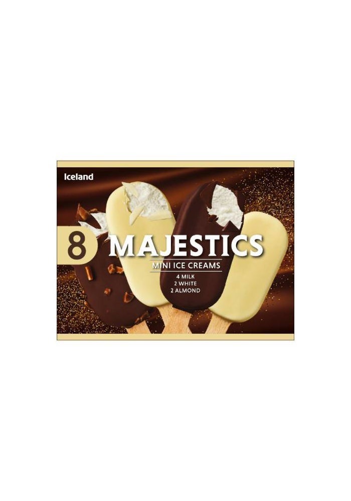 Majestics Mini Ice Creams - 8 Pack