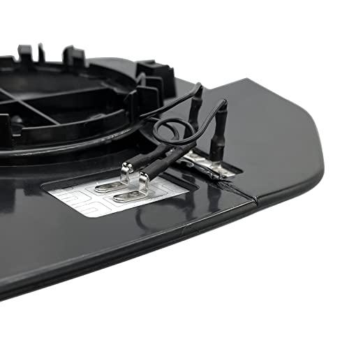 SKARUMMER Passenger Right Side Heated Blind Spot Mirror Replacement for 2015 2016 2017 2018 2019 2020 Ford F150 Side Mirror- Side View Heated Convex Mirror Glass with Rear Holder FL3Z17K707A - Image 5