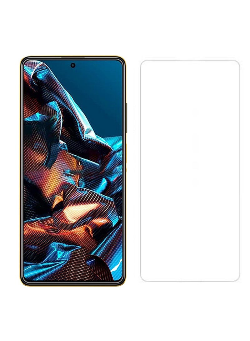 Xiaomi POCO X5 Pro Cover Full Coverage Screen Protector 9H Hardness Tested Tempered Glass Film with Easy Installation, Scratch Resistan Case-Friendly, HD Clear - Image 1