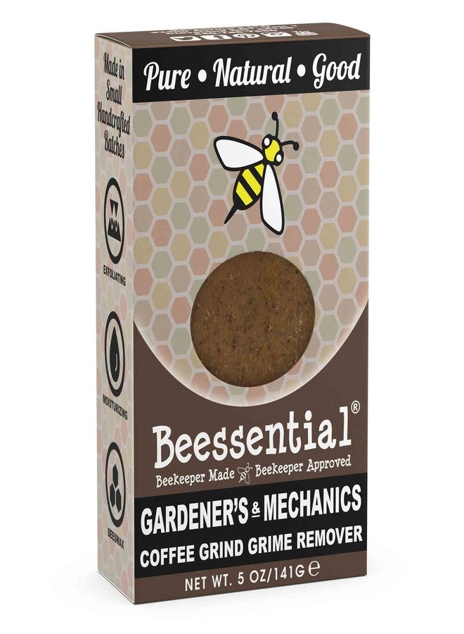 Beessential All Natural Mechanic & Gardner Small Batch Bar Soap - Great for Men, Women, and Teens- Paraben Free - Made in the USA - 5 Oz. - Image 1