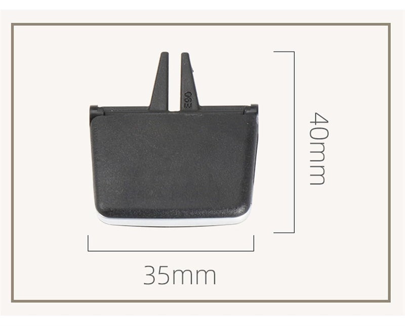 Wivplex A/C Vent Outlet Tab Clip Repair Kit for BMW 3 Series E90 - Image 2