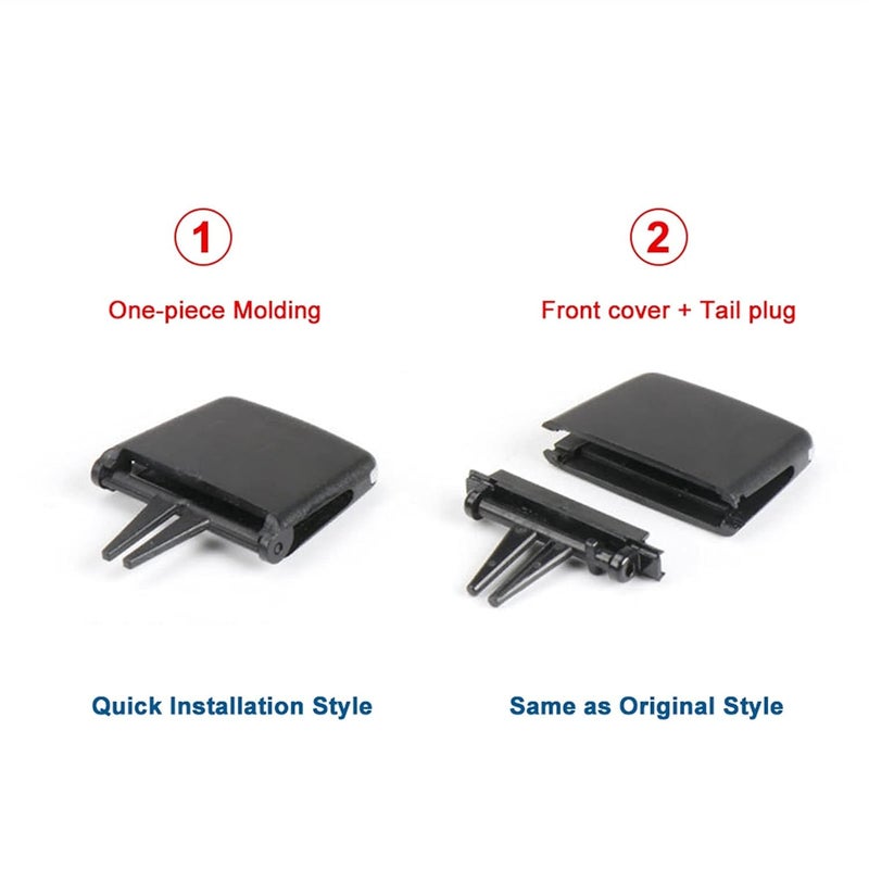 Wivplex A/C Vent Outlet Tab Clip Repair Kit for BMW 3 Series E90 - Image 3