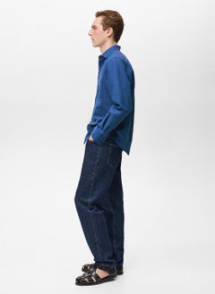 Mango Man Casual Regualr Fit Classic Shirt  - Image 3
