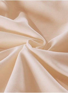 LUNA Home 1 Pc Beige Elastic Bed Skirt  - Image 3