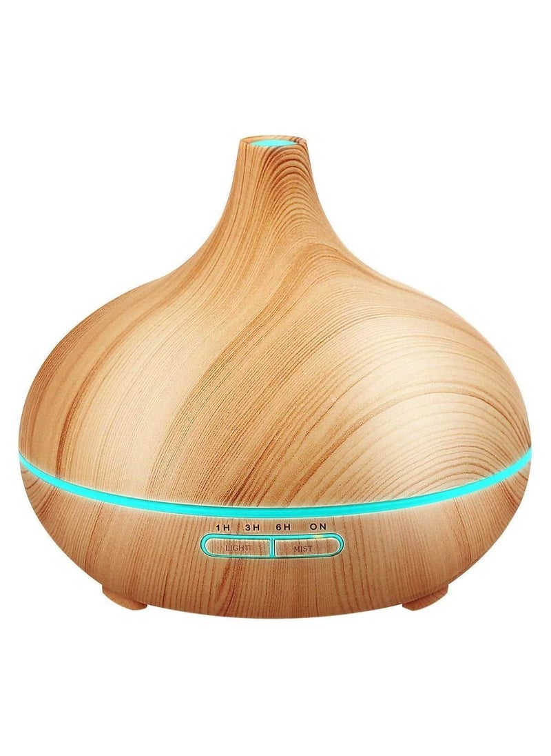 Royal Polar - Aroma Diffuser for Essential Oil Large Room,Office Essential Oil Diffusers for Home Kids, Cool Mist humidifier for Bedroom Quiet with Ambient Light5 in 1 Functions: Our Essential Oil Diffuser can also - Image 1