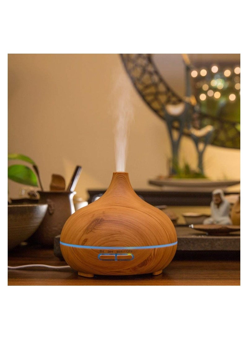 Royal Polar - Aroma Diffuser for Essential Oil Large Room,Office Essential Oil Diffusers for Home Kids, Cool Mist humidifier for Bedroom Quiet with Ambient Light5 in 1 Functions: Our Essential Oil Diffuser can also - Image 1