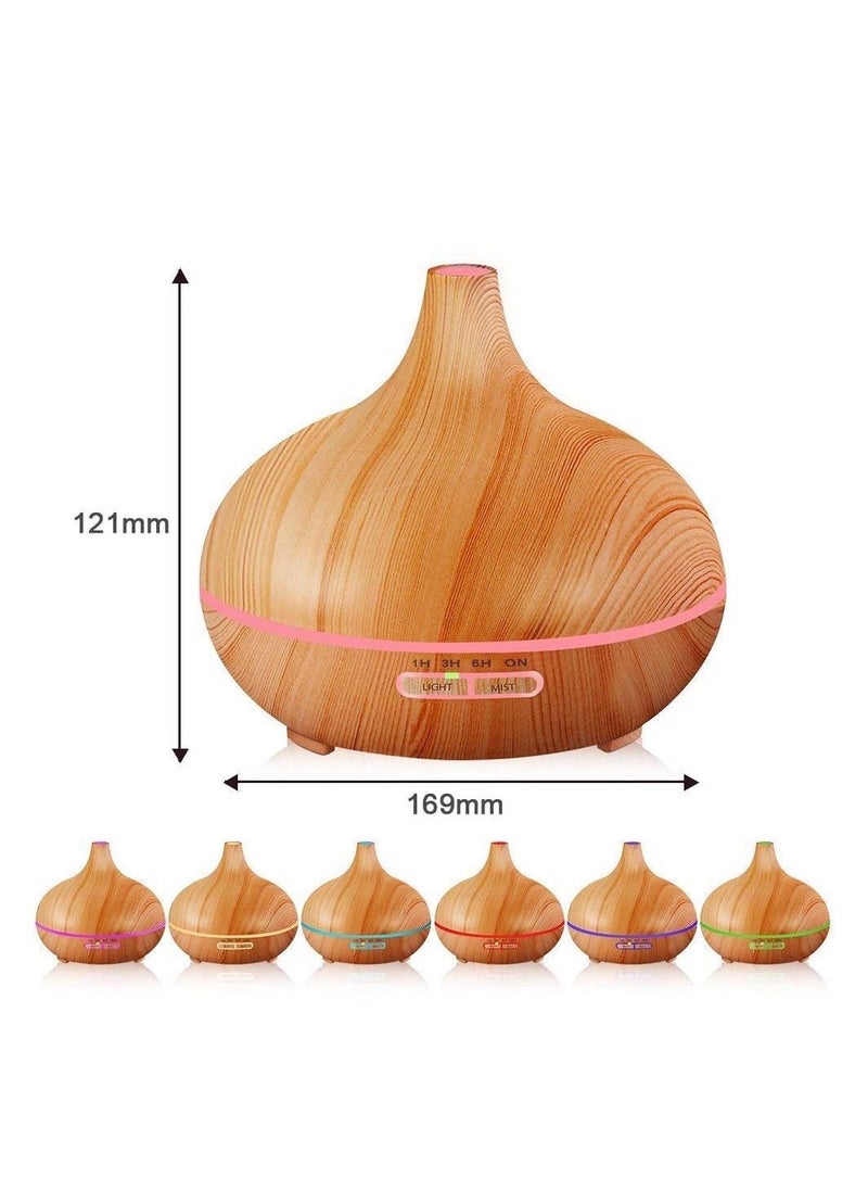 Royal Polar - Aroma Diffuser for Essential Oil Large Room,Office Essential Oil Diffusers for Home Kids, Cool Mist humidifier for Bedroom Quiet with Ambient Light5 in 1 Functions: Our Essential Oil Diffuser can also - Image 1