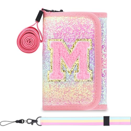 Luchike kids wallet - Girls wallet with Coin Pocket - Toddler Wallet for Girls with Magic Sticker - Teen Girl for Gifts M - Image 1