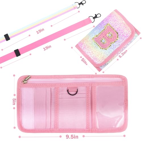 Luchike kids wallet - Girls wallet with Coin Pocket - Toddler Wallet for Girls with Magic Sticker - Teen Girl for Gifts M - Image 5