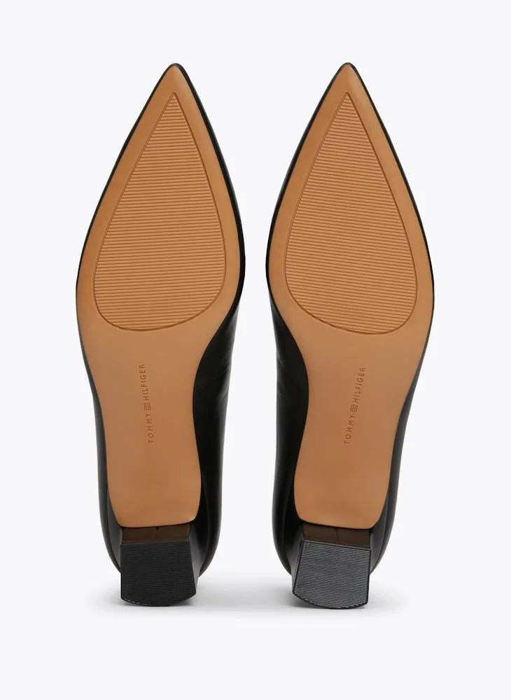 تومي هيلفيغر Pointed Toe Mid Heel Pumps