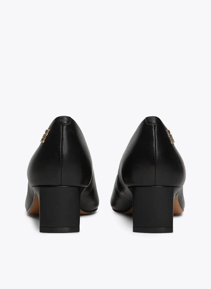 تومي هيلفيغر Pointed Toe Mid Heel Pumps