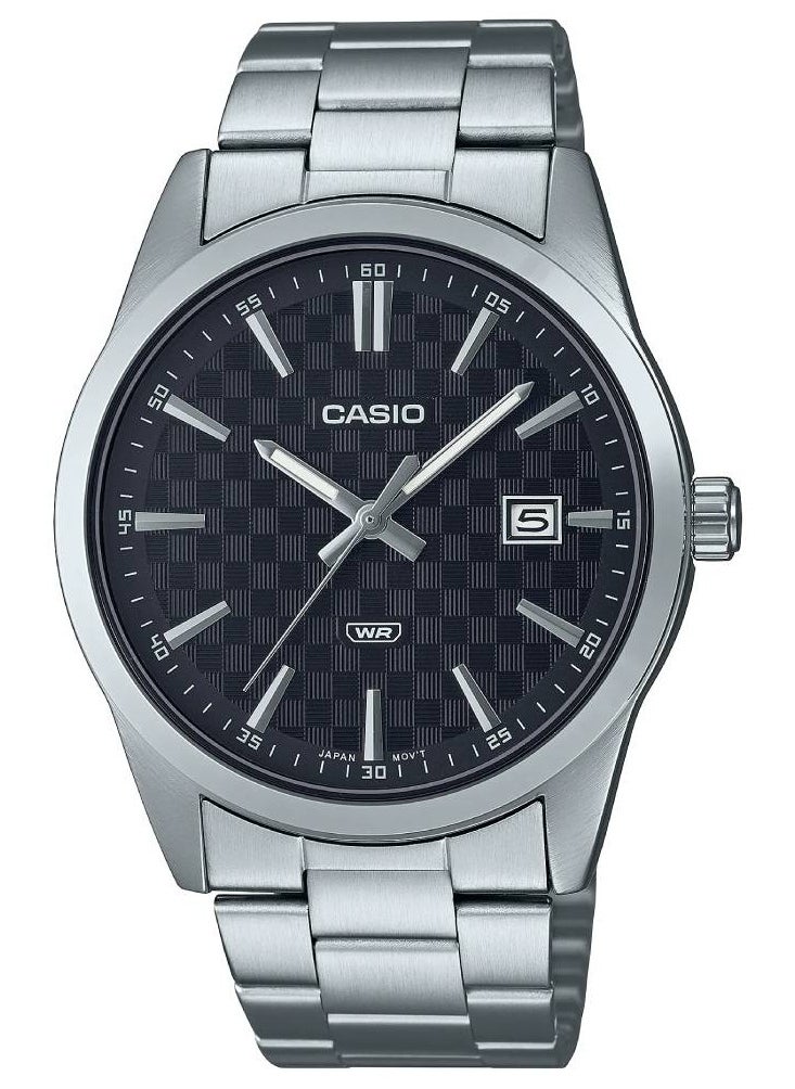 Casio Analog Quartz Stainless Steel Men’s Watch MTP-VD03D-1AUDF