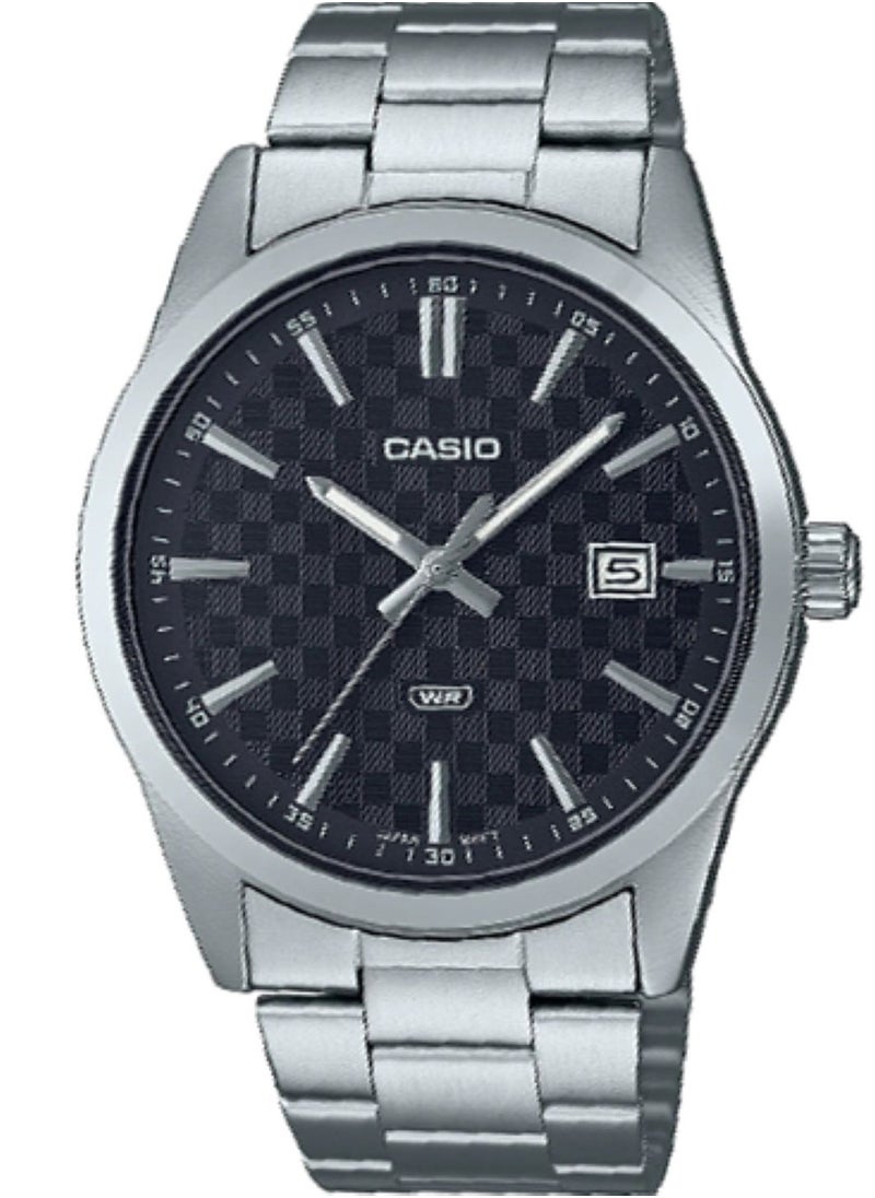 Casio Analog Quartz Stainless Steel Men’s Watch MTP-VD03D-1AUDF