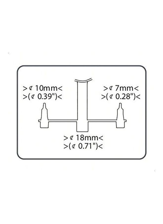 ويش مضخة هواء عالية الإخراج بتصميم حرف "T" أسود  - Image 4