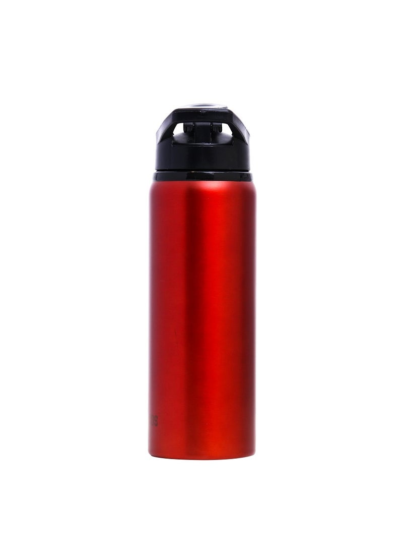 Eazy Kids Stainless Steel Sports Water Bottle - Red, 700 ML  - Image 2