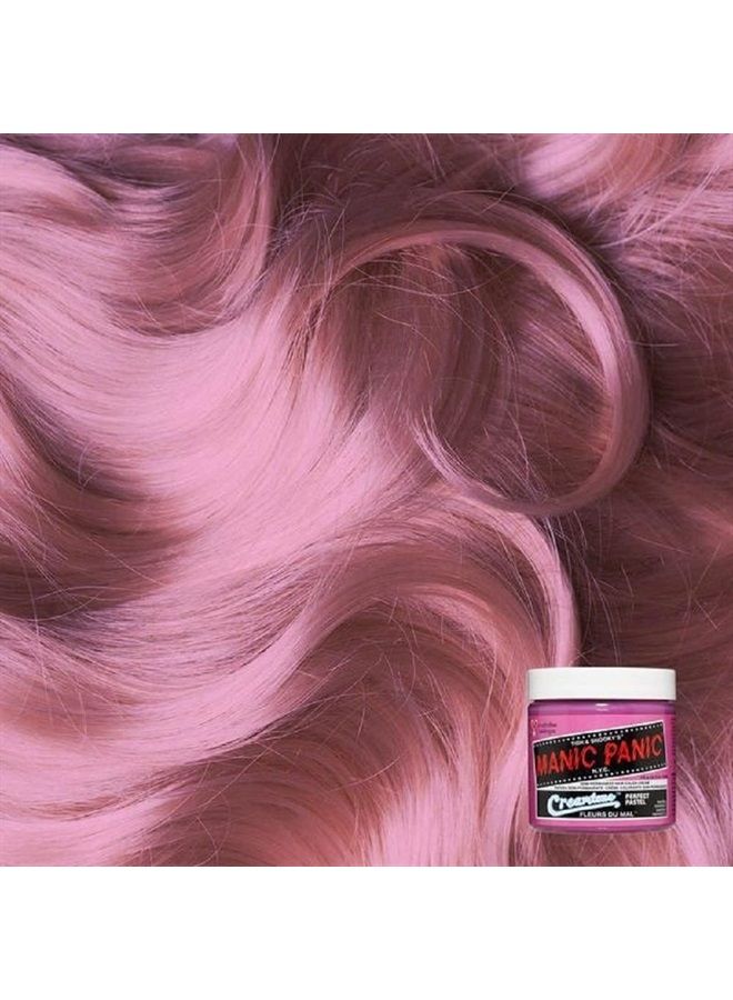 Manic Panic Fleurs Du Mal Pastel Pink Hair Dye - Creamtone - Semi-Permanent Pastel Pink Hair Color - Vegan, PPD & Ammonia-Free (4oz) - Image 2
