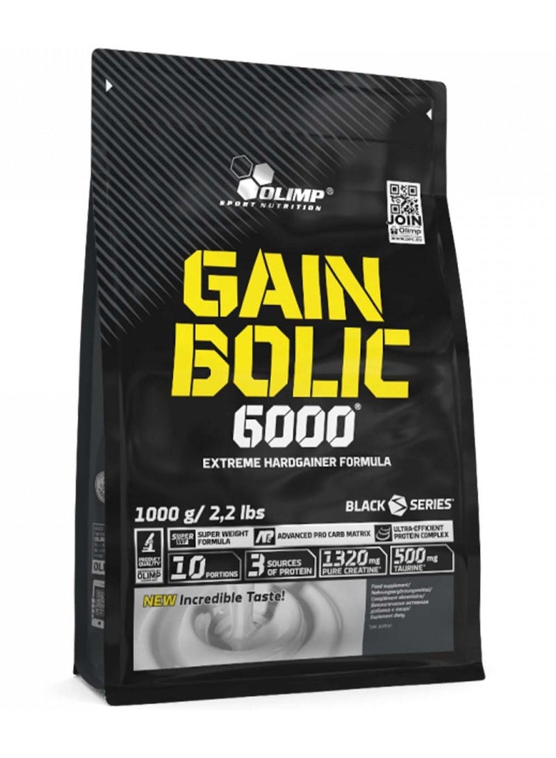 Olimp Gain Bolic 6000, Maintenance of the Muscle Mass, Chocolate Flavor, 2.2 LB