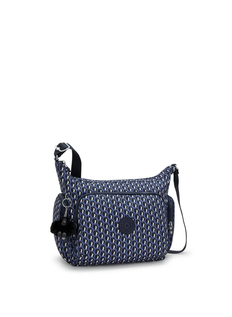 kipling Gabb 3D K Blue Large Crossbody Bag