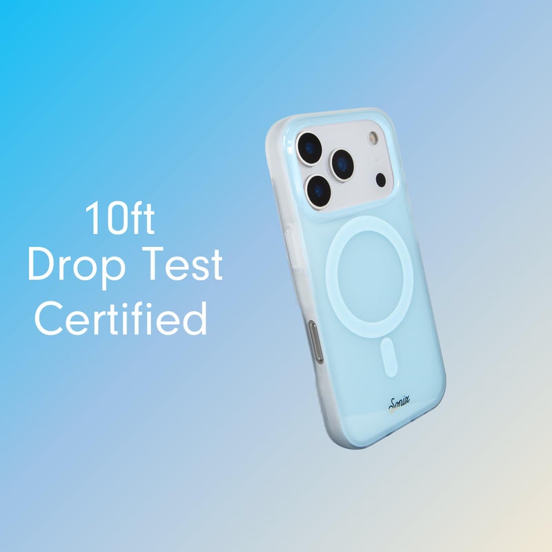 Sonix Case for iPhone 17 Pro Max | Compatible with MagSafe | 10ft Drop Tested | Jelly Sky Blue - Image 3