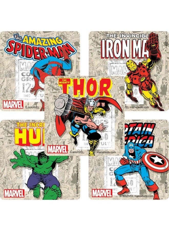 SmileMakers - Marvel Comics Stickers Prizes 100 Per Pack - Image 1