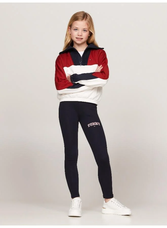 تومي هيلفيغر Youth Logo Leggings