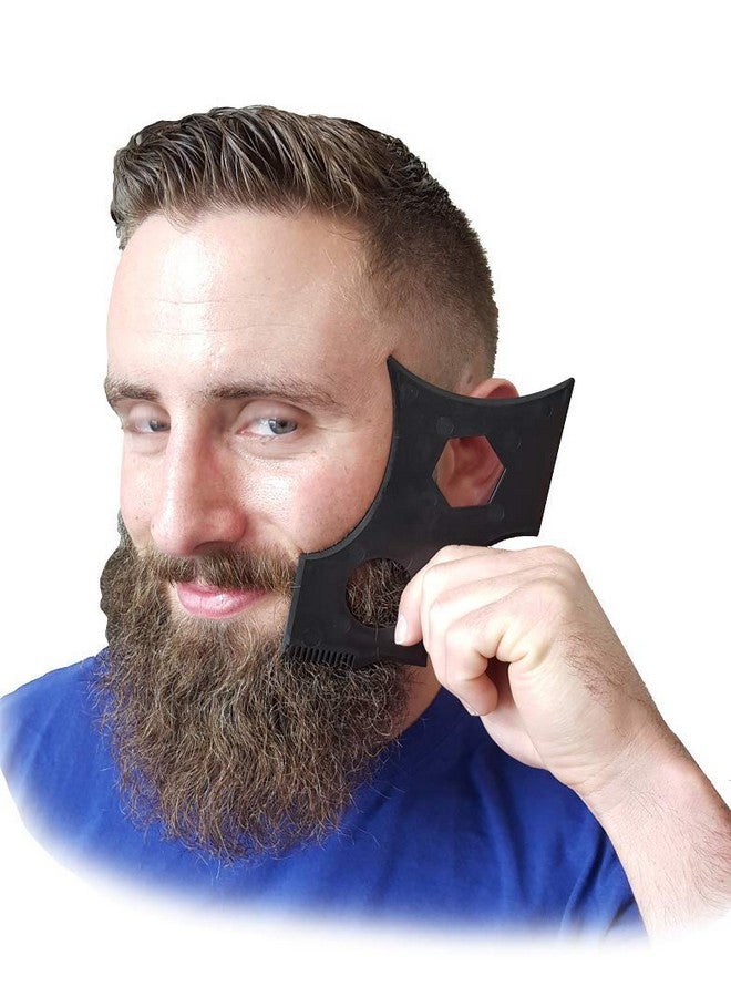 أداة تشكيل اللحية من أنديس لجميع اللحى وخطوط الشعر - أداة هير بادي المتميزة لتشذيب وتصفيف شعر الوجه، لون أسود - Image 3