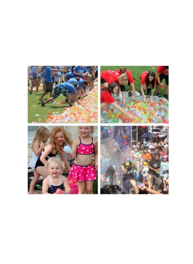 AS SEEN ON TV Water Toy Balloon Set Self Quick Filling Water Splash Fun Outdoor Set 111Pc Multicolor  - Image 3
