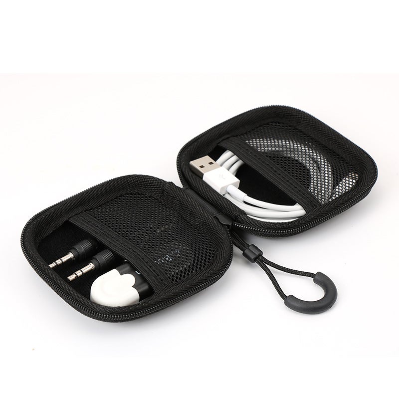 Manufacturer'S Ready-Made Eva Bag Portable Headphone Cosmetics Bag Data Cable Storage Box Eva Headphone Storage Packaging Box - Image 4