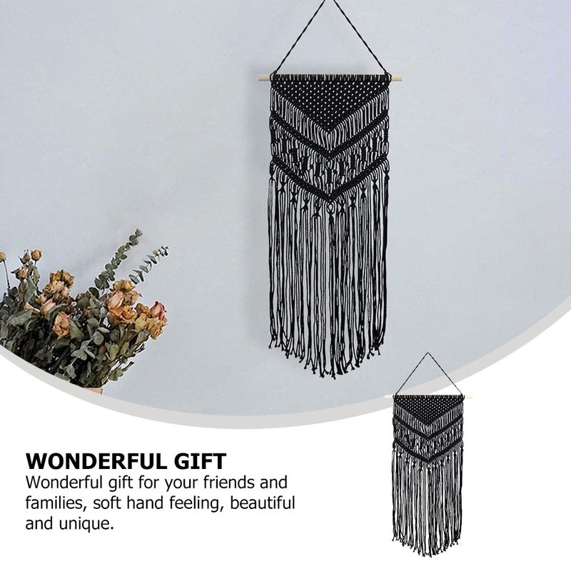 2 pcs Hand-woven Pendant Bohemian Tassel Pendant Decorative Pendant for Home - Image 5