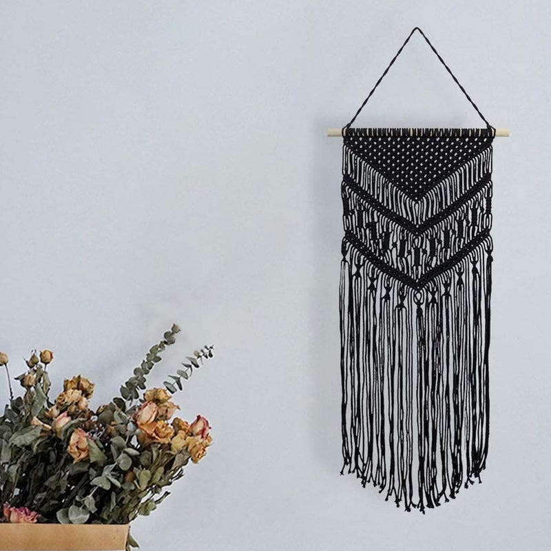2 pcs Hand-woven Pendant Bohemian Tassel Pendant Decorative Pendant for Home - Image 2